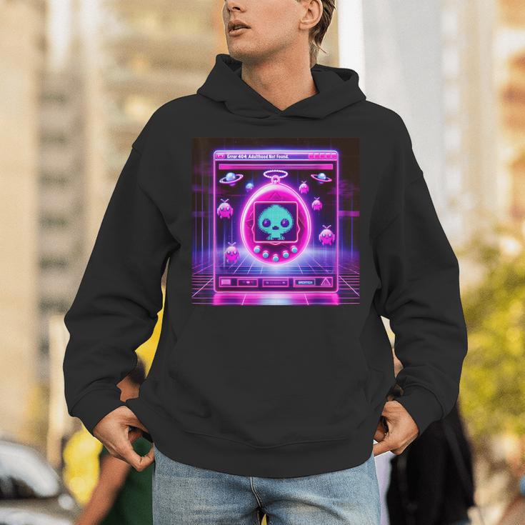 Retro Nostalgia Vaporwave- Error 404 Unisex Hoodie Retro Nostalgia Vaporwave- Error 404 Unisex Hoodie