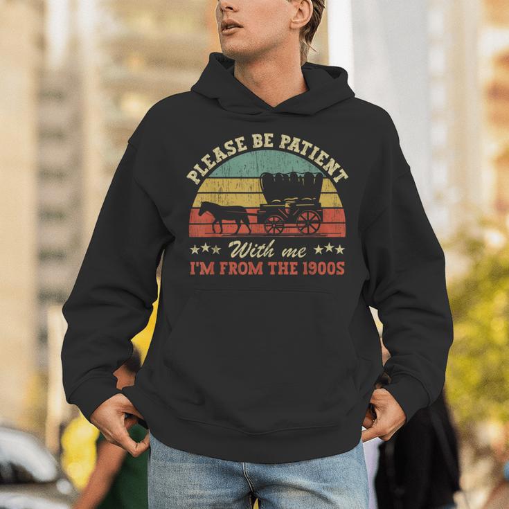 Retro Please Be Patient With Me I'm From The 1900s Unisex Hoodie