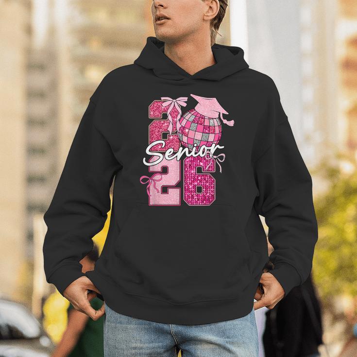 Retro Senior 2026 Coquette Bow Graduation Class Of 2026 Unisex Hoodie