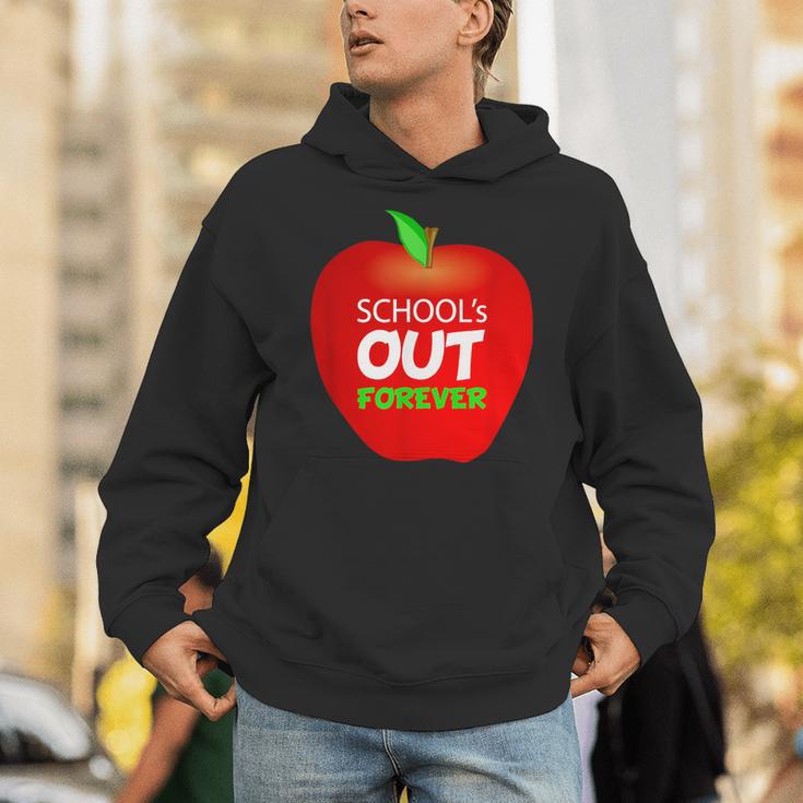 School Is Out Forever Graduation Humor Unisex Hoodie