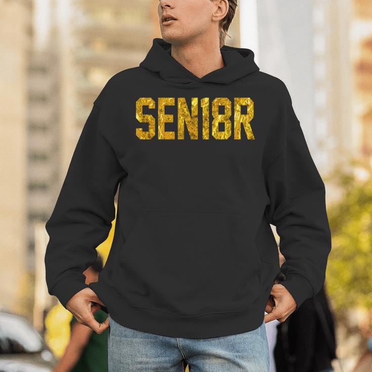 SEN18R Senior 2018 High School Graduation Party T-Shirt Unisex Hoodie