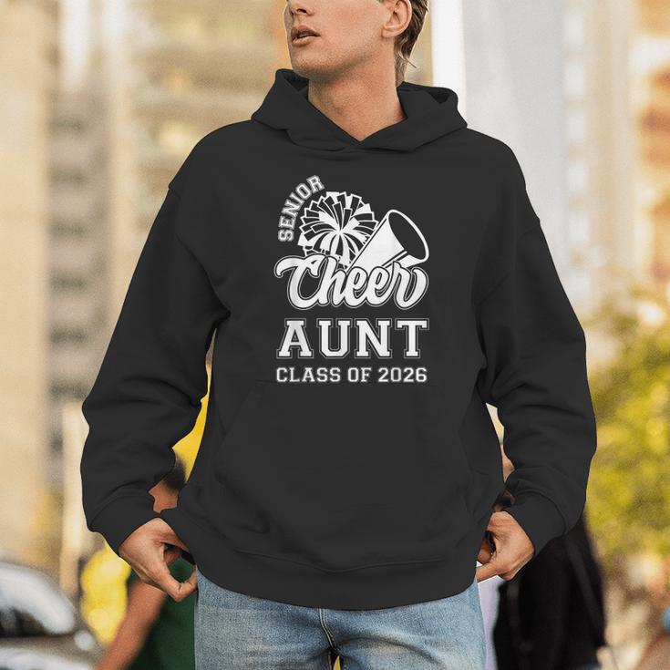 Senior Cheerleader Aunt Cheer Class Of 2026 Graduation Women Unisex Hoodie