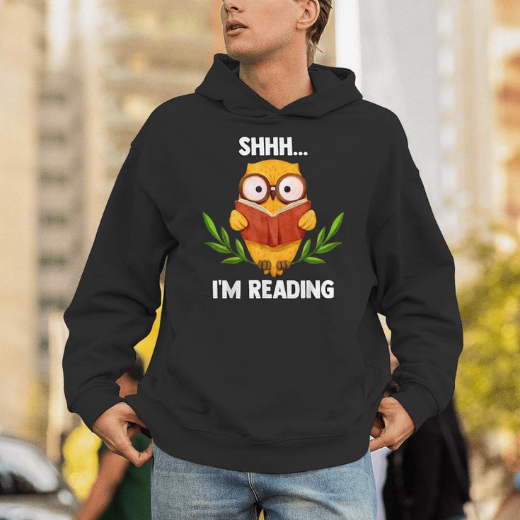 Shhh I'm Reading World Book Day Costume 2026 Kids Unisex Hoodie