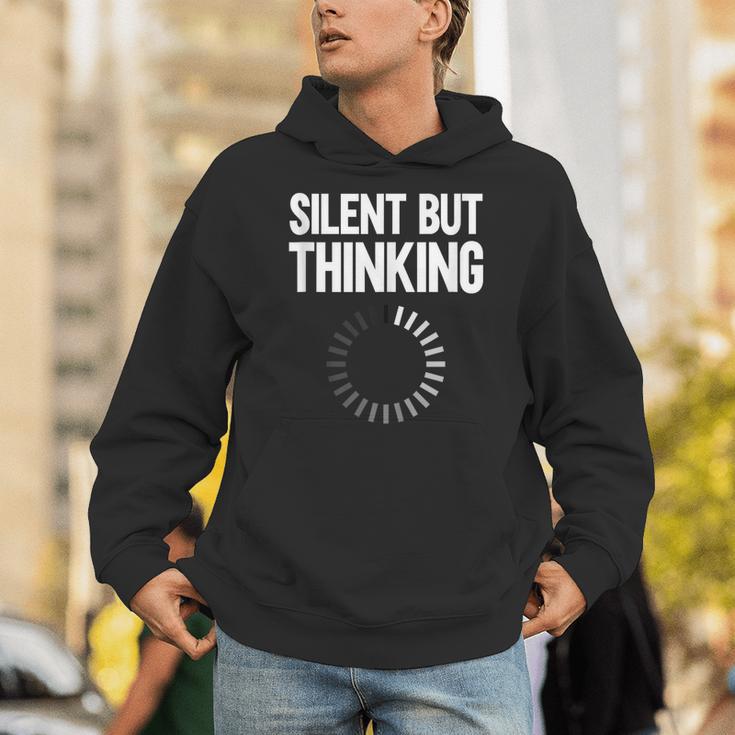 Silent But Thinking Introvert Unisex Hoodie Silent But Thinking Introvert Unisex Hoodie