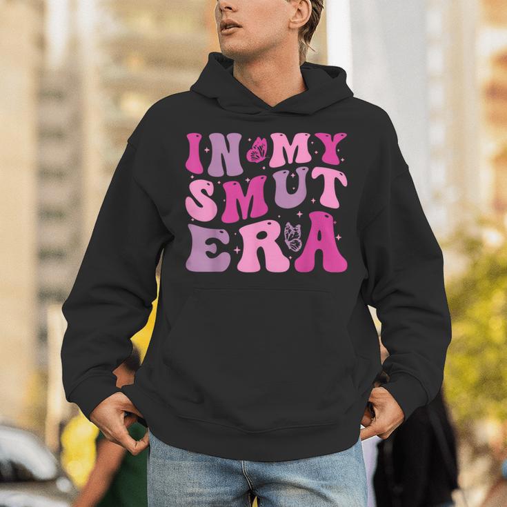 In My Smut Era Groovy Smut Book Reading Spicy Book Romance Unisex Hoodie