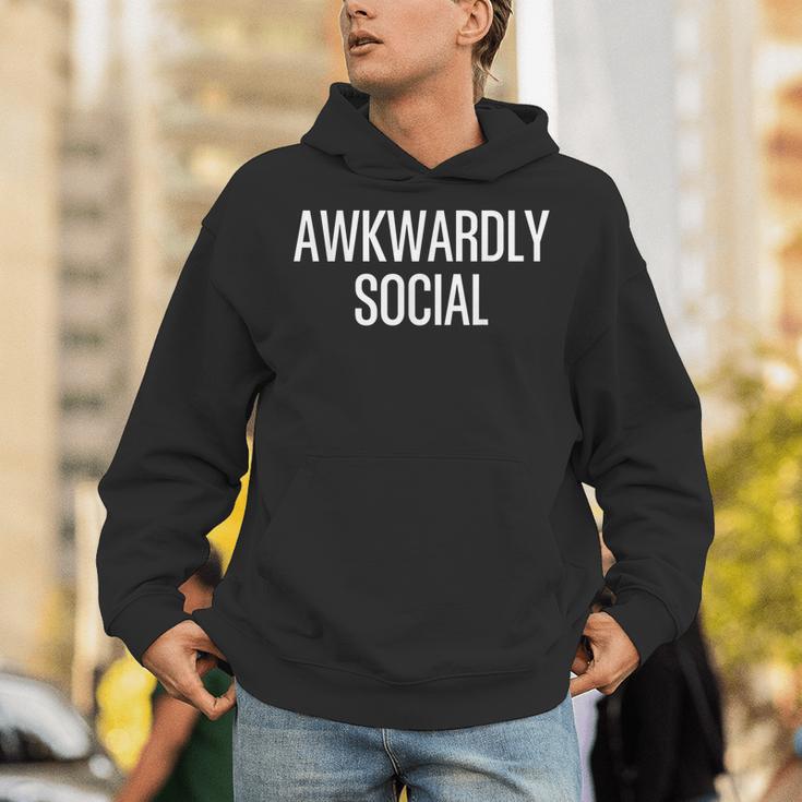 Socially Awkward Awkwardly Social Anxious Introverts Unisex Hoodie Socially Awkward Awkwardly Social Anxious Introverts Unisex Hoodie