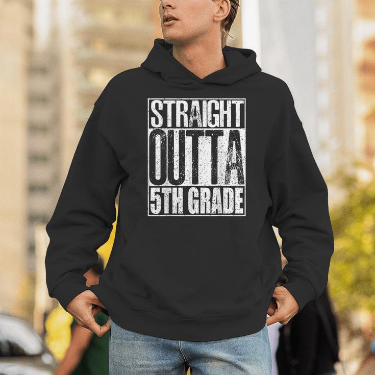 Straight Outta 5th Grade Shirt Graduation 2017 Unisex Hoodie