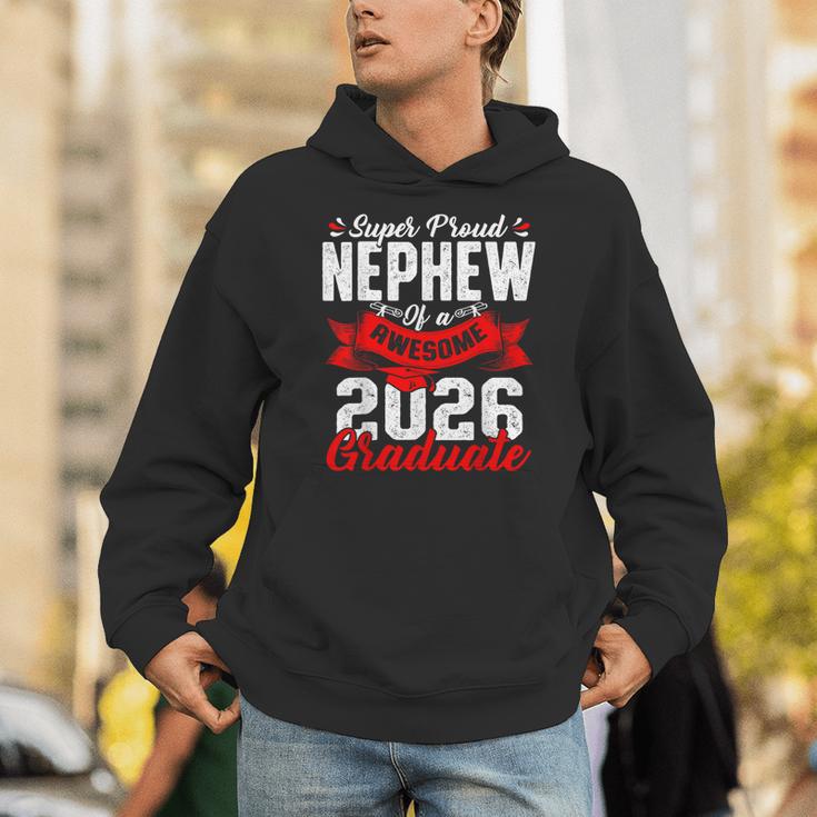 Super Proud Nephew Of a 2026 Graduate 26 Graduation Unisex Hoodie