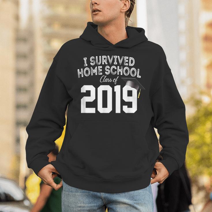 I Survived Home School Class Of 2019 Graduation t Shirt Unisex Hoodie