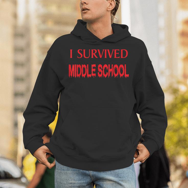 I Survived Middle School Graduation Shirt T-Shirt Unisex Hoodie