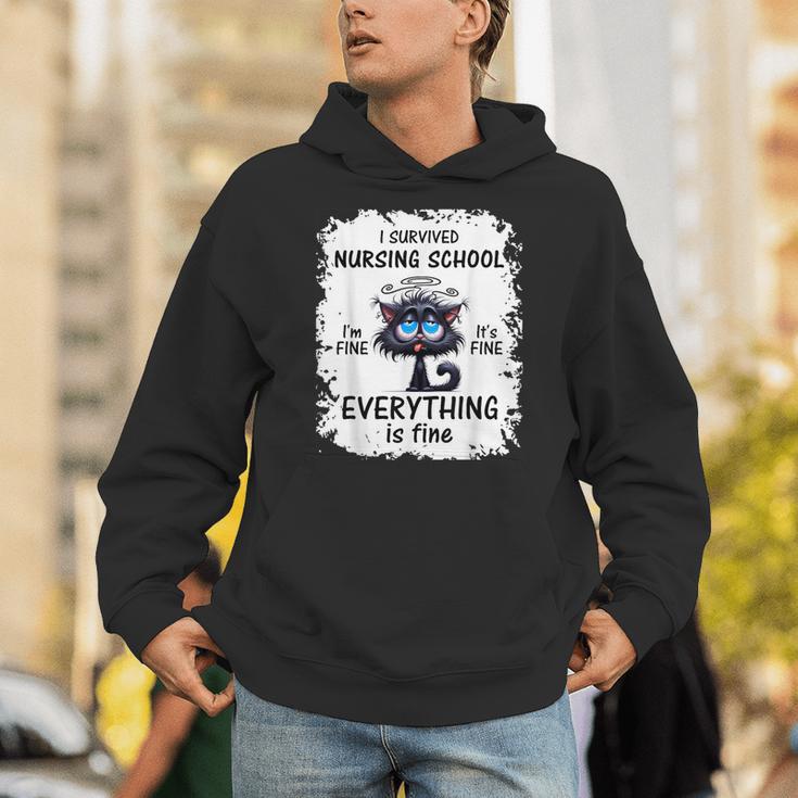 I Survived Nursing School Graduation 2025 Unisex Hoodie