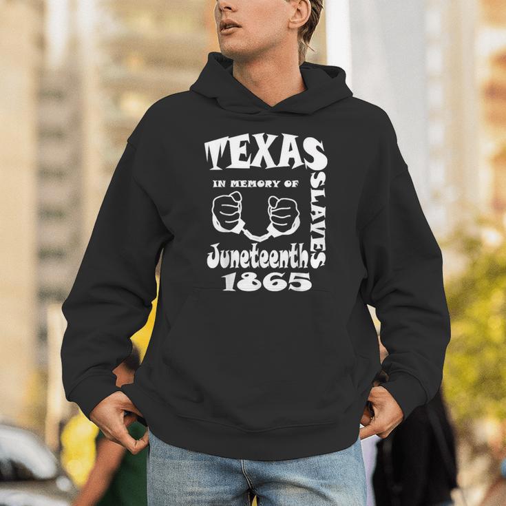 Texas In Memory Of Slaves Juneteenth 1865 June 19 Freedom Unisex Hoodie