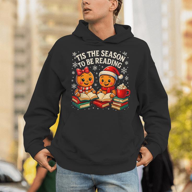 ’Tis The Season To Be Reading Book Lover Unisex Hoodie