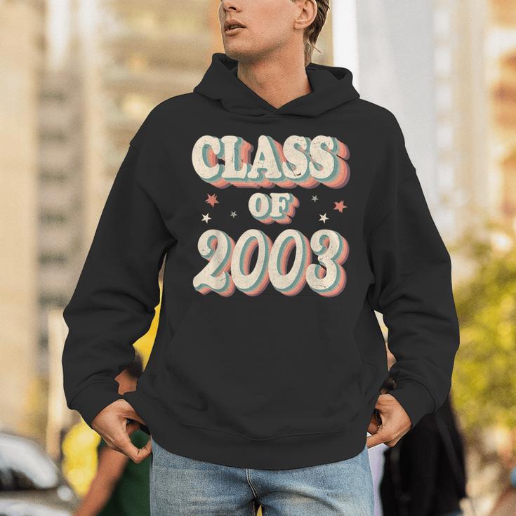 Vintage Class Of 2003 03 High School Graduation Unisex Hoodie