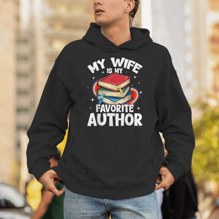 My Wife Is My Favorite Author Book Writer Unisex Hoodie My Wife Is My Favorite Author Book Writer Unisex Hoodie