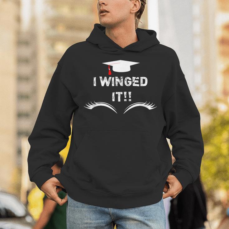 I Winged It Cosmetology Graduation Unisex Hoodie
