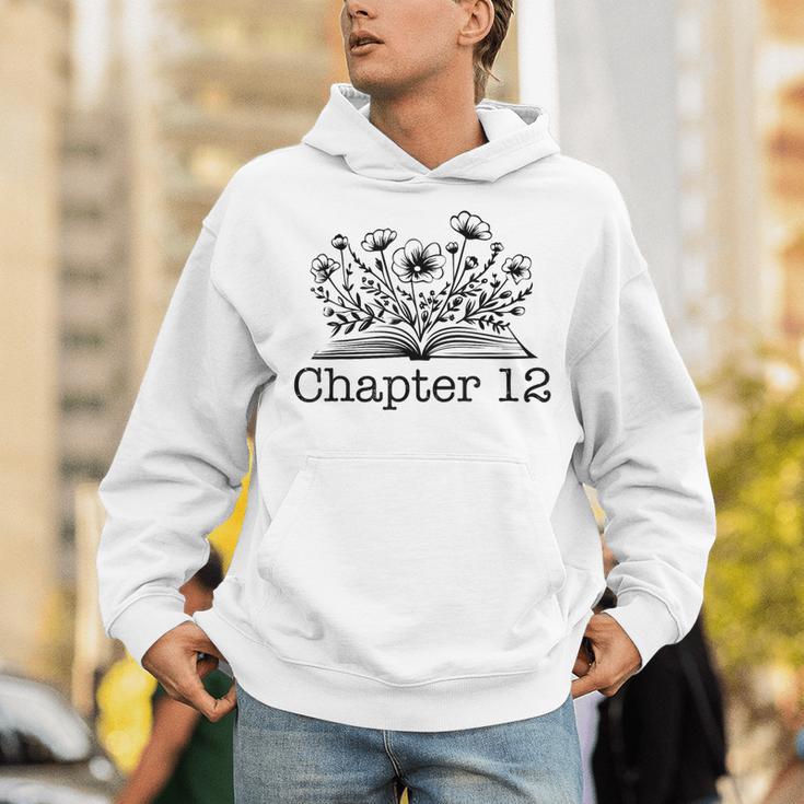 12th Birthday Girl Chapter 12 Reading Book Lover 12 Year Old Unisex Hoodie