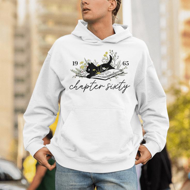 1965 Chapter Sixty Book Cat Lover 60th Birthday For Men Women Unisex Hoodie 1965 Chapter Sixty Book Cat Lover 60th Birthday For Men Women Unisex Hoodie
