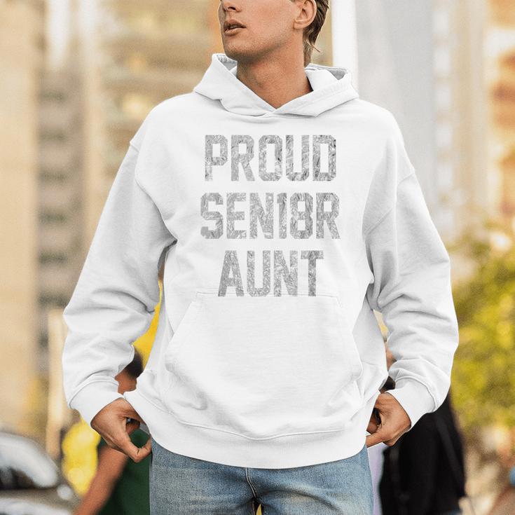 2018 Senior Aunt SEN18R Class Graduation PartyShirt Unisex Hoodie
