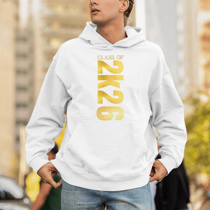 2K26 Class Of 2026 Graduation College Senior Back To School Premium Tri-Blend Unisex Hoodie