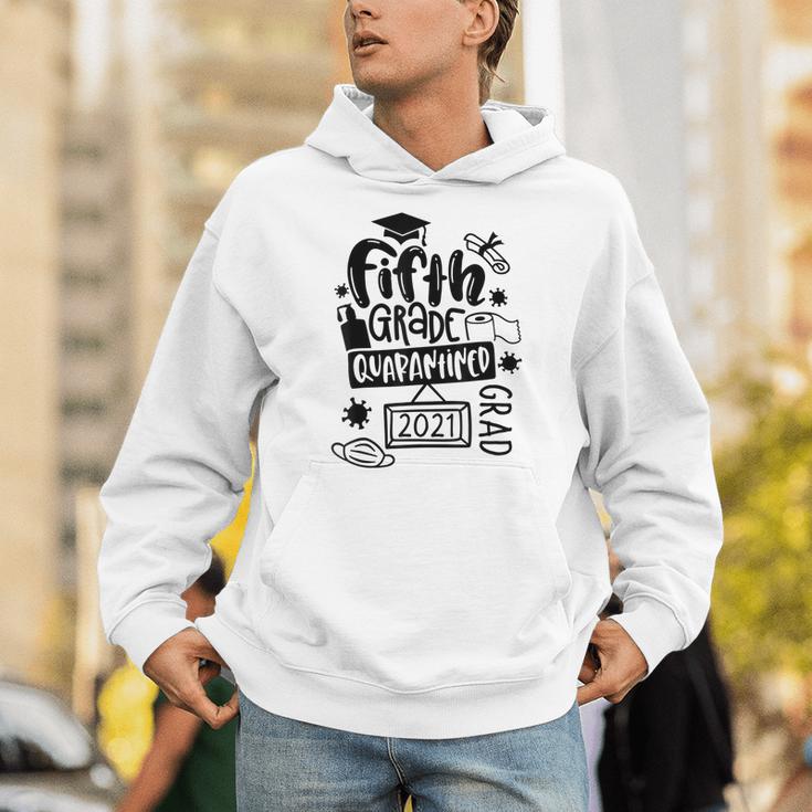 5th Grade Graduate 2021 Graduate Quarantine Fifth Graduation Unisex Hoodie