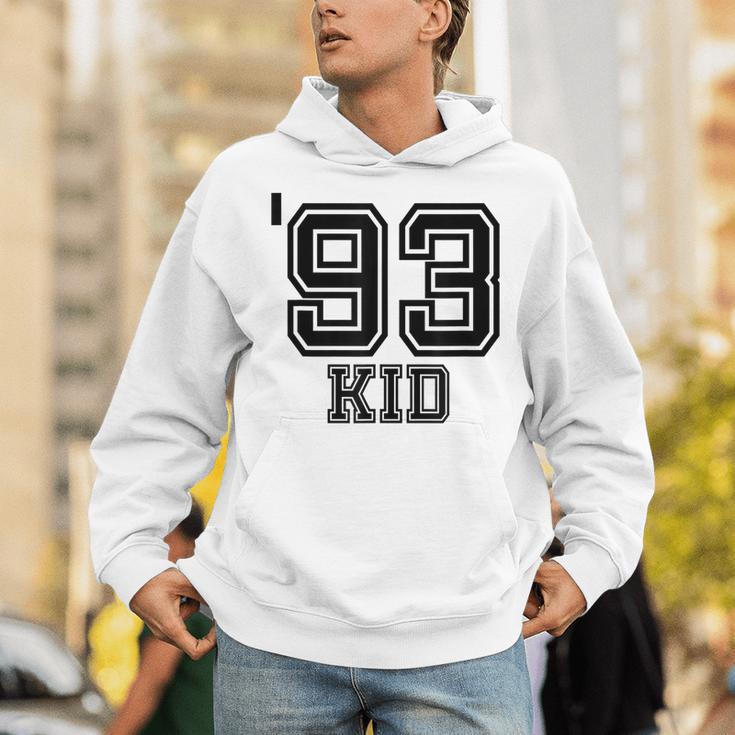 '93 Kid Perfect Vintage Retro Nostalgia Gear For Year 1993 Unisex Hoodie
