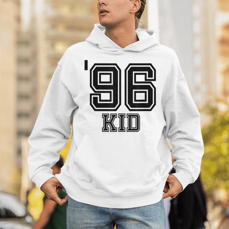 '96 Kid Perfect Vintage Retro Nostalgia Gear For Year 1996 Unisex Hoodie