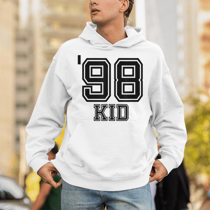 '98 Kid Perfect Vintage Retro Nostalgia Gear For Year 1998 Unisex Hoodie