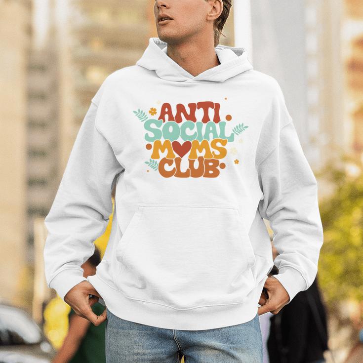 Antisocial Moms Club Introvert Mom Mothers Introverted Retro Unisex Hoodie Antisocial Moms Club Introvert Mom Mothers Introverted Retro Unisex Hoodie