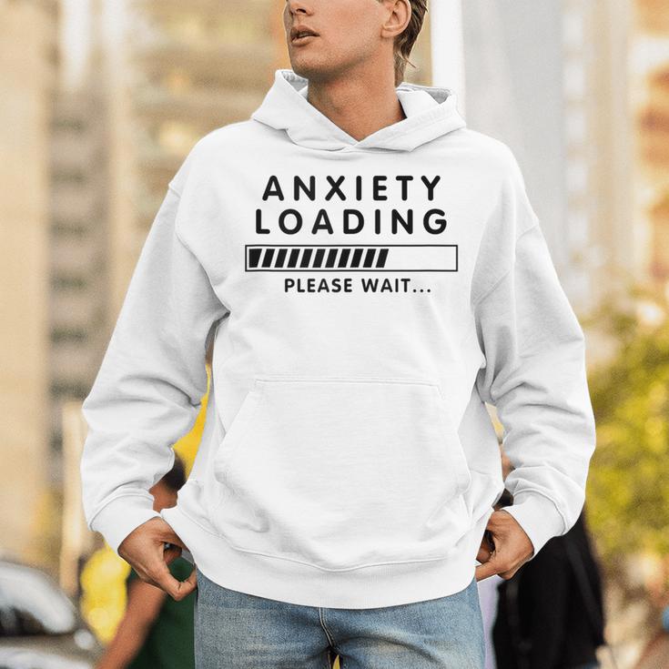 Anxiety Loading Please Wait Anti-Social Introvert Unisex Hoodie Anxiety Loading Please Wait Anti-Social Introvert Unisex Hoodie