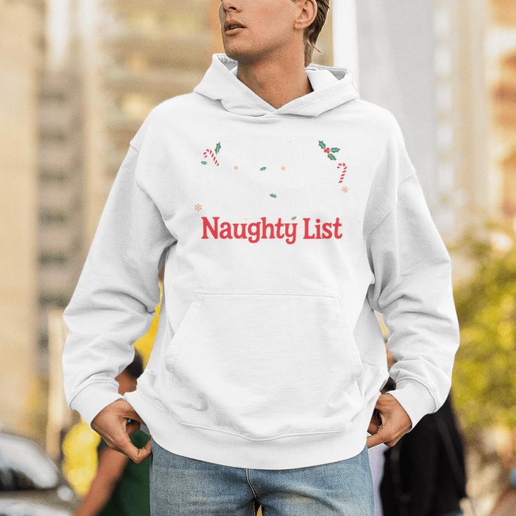 My Book Preference Naughty List Readers Christmas Joke Unisex Hoodie