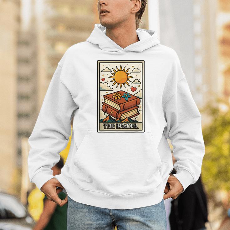 Book Reading Tarot Card The Reader Unisex Hoodie