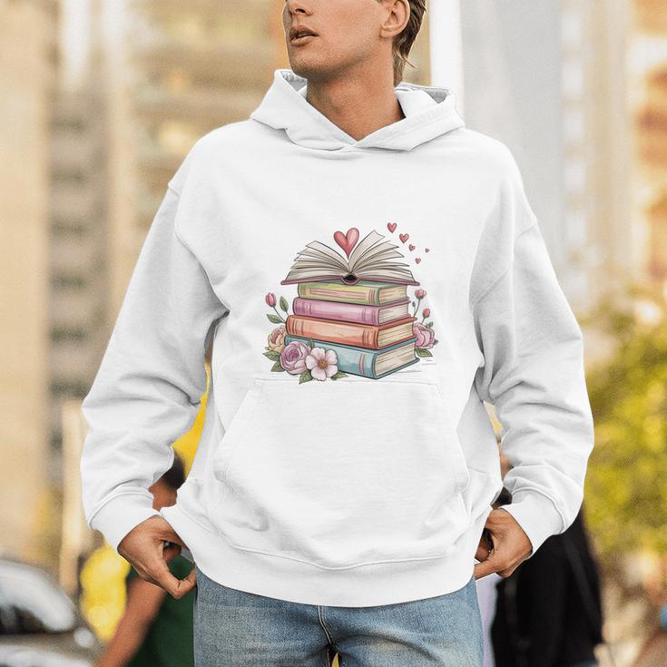 All Booked For Valentines Book Lover Romance Unisex Hoodie