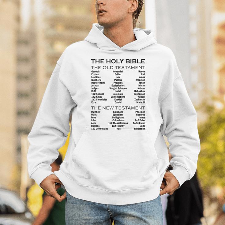 The Books Of The Bible Old And New Testament Complete List Unisex Hoodie