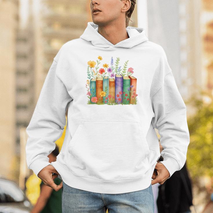 Booktrovert Book Reader Book Nerd Book Reading Lover Premium Tri-Blend Unisex Hoodie