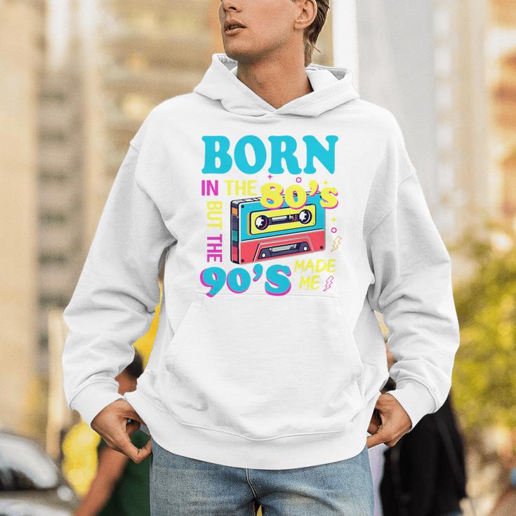 Born In The 80's But 90's Made Me Nostalgia Cassette Tape Premium Tri-Blend Unisex Hoodie Born In The 80's But 90's Made Me Nostalgia Cassette Tape Premium Tri-Blend Unisex Hoodie