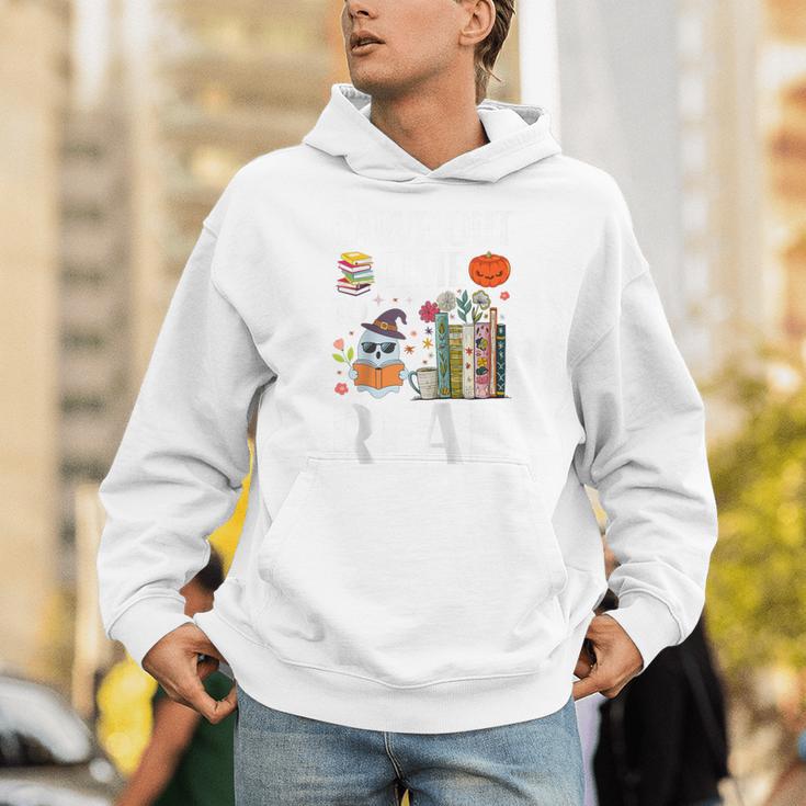 Carve Out Time To Read Halloween Ghost Books Raglan Baseball Tee Unisex Hoodie