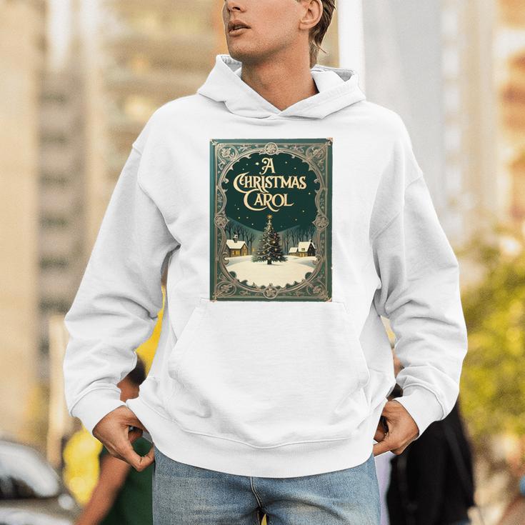 A Christmas Carol Book Cover By Charles Dickens Unisex Hoodie A Christmas Carol Book Cover By Charles Dickens Unisex Hoodie