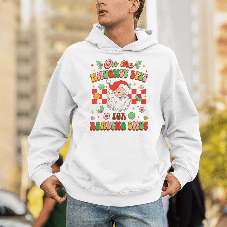 Christmas Smut Book On The Naughty List For Reading Smut Unisex Hoodie Christmas Smut Book On The Naughty List For Reading Smut Unisex Hoodie
