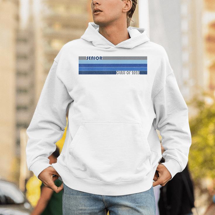 Class Of 2023 Senior Retro 2023 Grad Graduate Graduation Unisex Hoodie