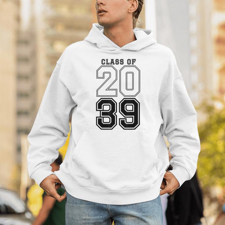 Class Of 2039 Blue Graduation Senior Student Tee Unisex Hoodie