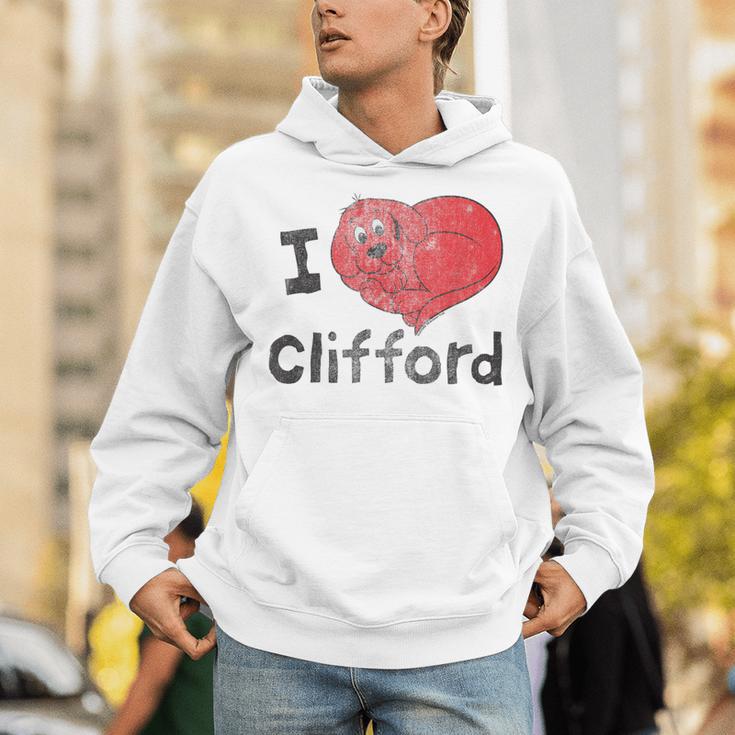Clifford The Big Red Dog I Heart Clifford Childrens Books Unisex Hoodie