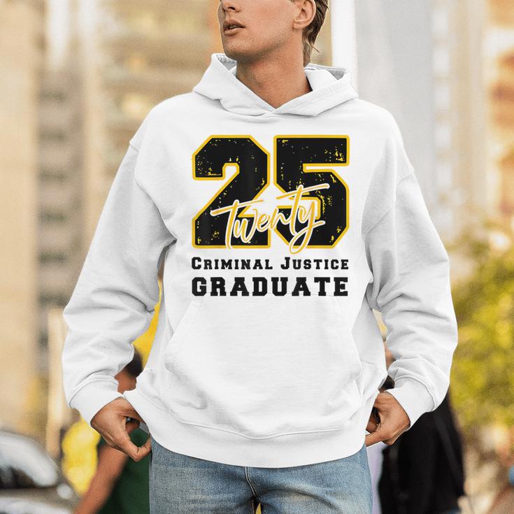 Criminal Justice Graduate Graduated Class Of 2025 Graduation Unisex Hoodie