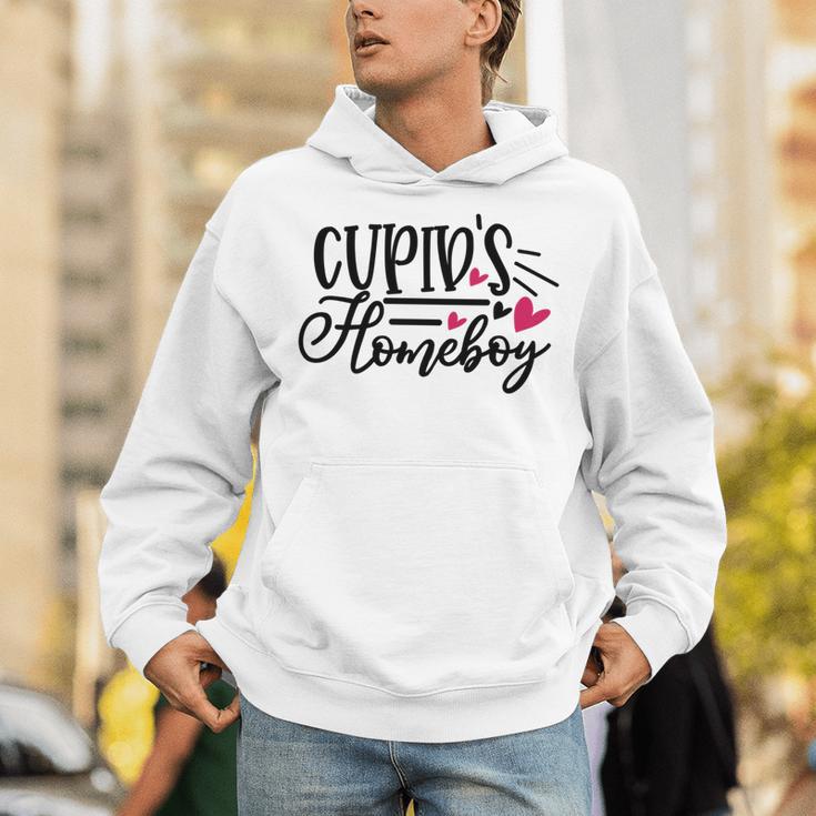 Cupid's Homebody Introvert Valentine's Day Home Unisex Hoodie Cupid's Homebody Introvert Valentine's Day Home Unisex Hoodie