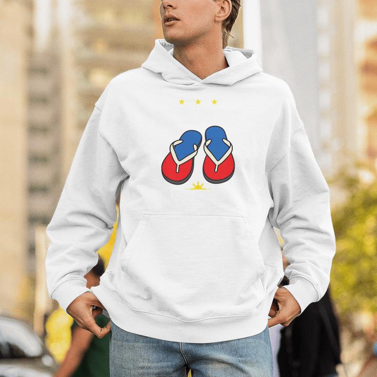 Discipline Arsenal Pinoy Nostalgia Filipino Tsinelas Premium Tri-Blend Unisex Hoodie Discipline Arsenal Pinoy Nostalgia Filipino Tsinelas Premium Tri-Blend Unisex Hoodie