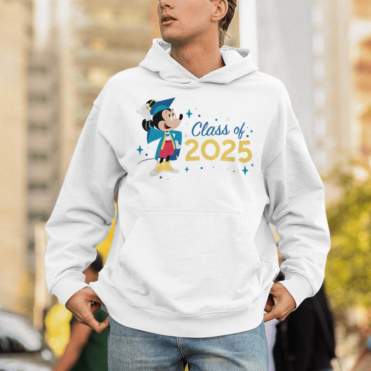 Disney Mickey Mouse Cap & Gown '25 Graduation Class Of 2025 Premium Tri-Blend Unisex Hoodie