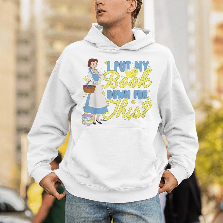 Disney Princess Belle I Put My Book Down For This Unisex Hoodie
