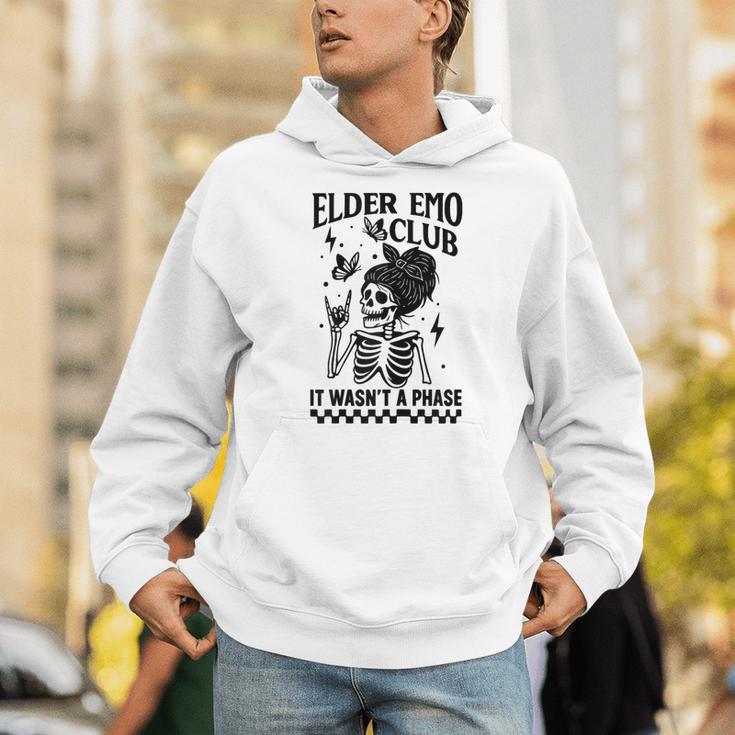 Elder Emo Club Skeleton Nostalgia It Wasn't a Phase Mom Unisex Hoodie Elder Emo Club Skeleton Nostalgia It Wasn't a Phase Mom Unisex Hoodie
