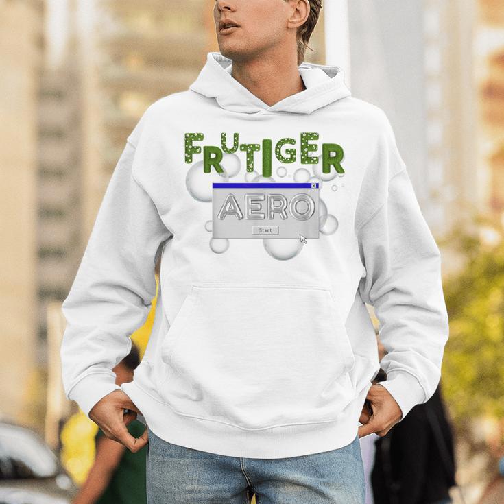 Frutiger Aero Y2K Fashion Trends Grass Fun Computers Unisex Hoodie