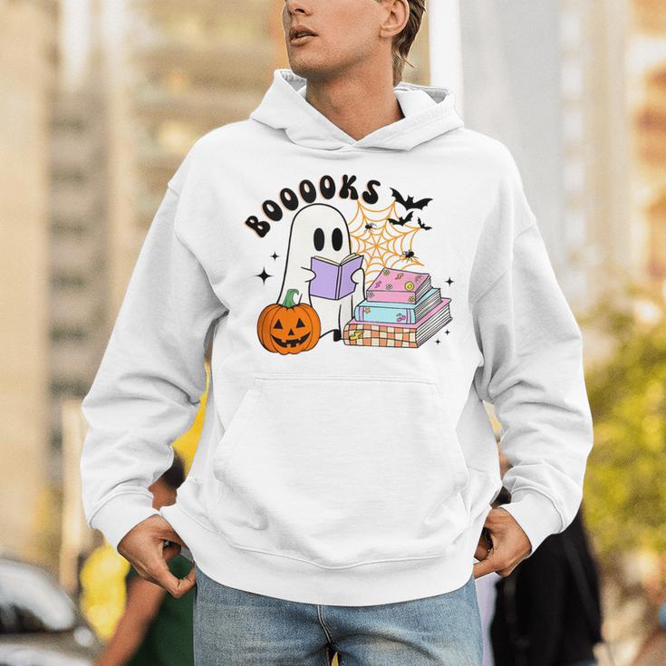 Ghost Reading Halloween Women Teacher Book Lover Unisex Hoodie Ghost Reading Halloween Women Teacher Book Lover Unisex Hoodie